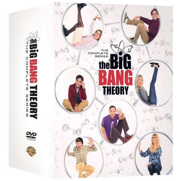 The Big Bang Theory: Komplet serie (35 DVD)