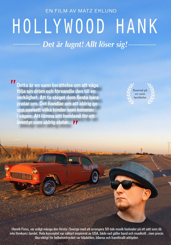 Hollywood Hank - Det är lugnt! Allt löser sig! (DVD)