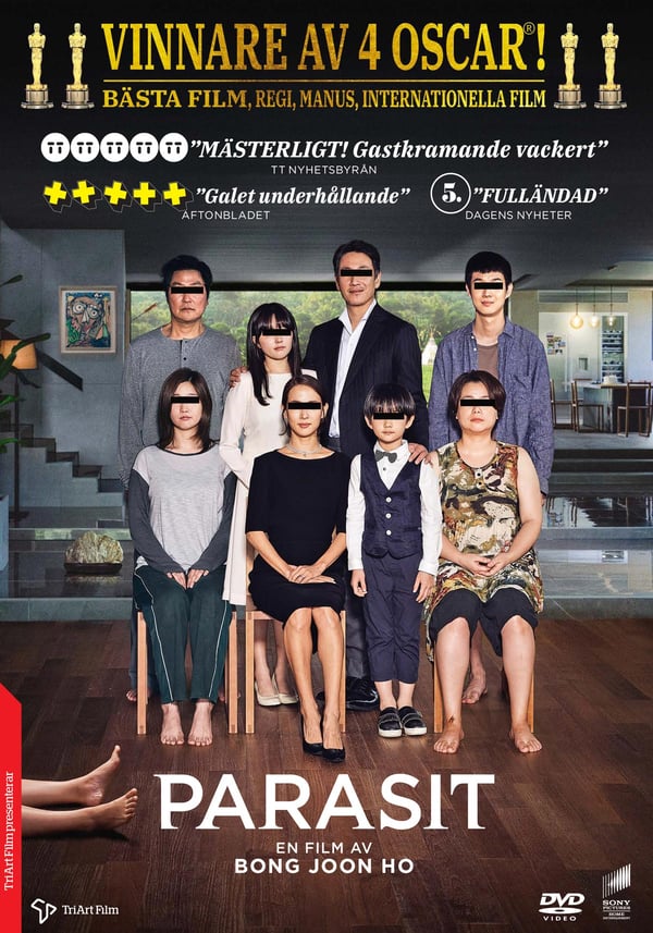 Parasiitti / Gisaengchung (DVD)