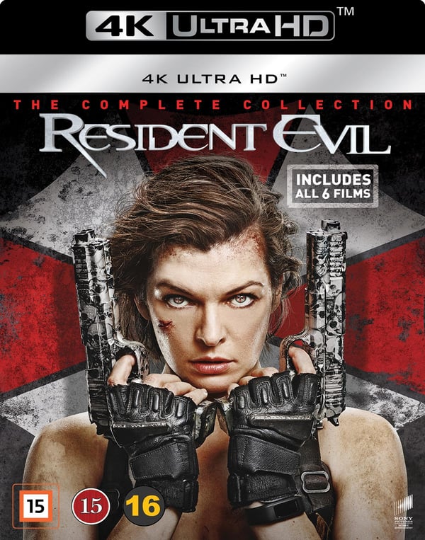 Resident Evil: Complete Collection 1-6 (6 4K UHD)