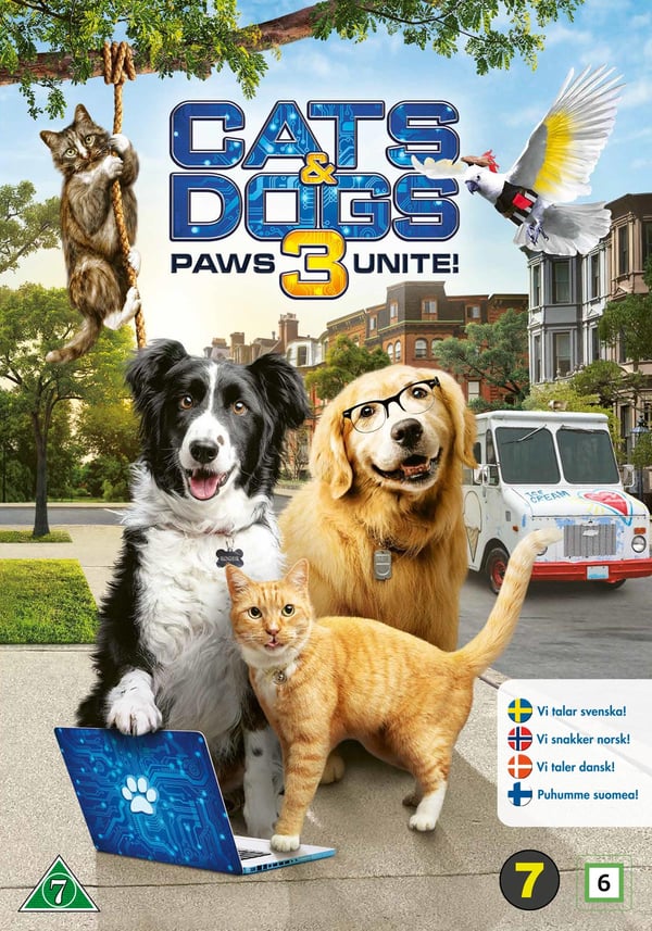 Cats & Dogs 3/Paws Unite! / Kissat ja koirat - tassut yhdessä! (DVD)