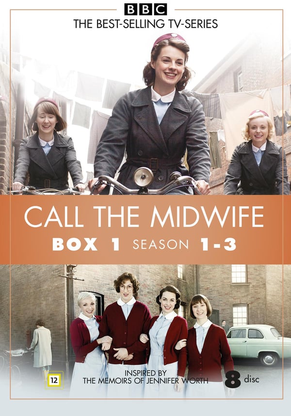 Barnmorskan i East End: Säsong 1-3 / Call the midwife - Box 1 (8 DVD)