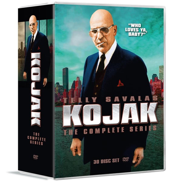 Kojak: Complete Series (3-5 Ingen svensk tekst) (30 DVD)