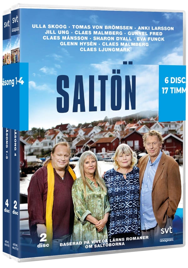 Saltön: Kausi 1-4 - Koko sarja (6 DVD)