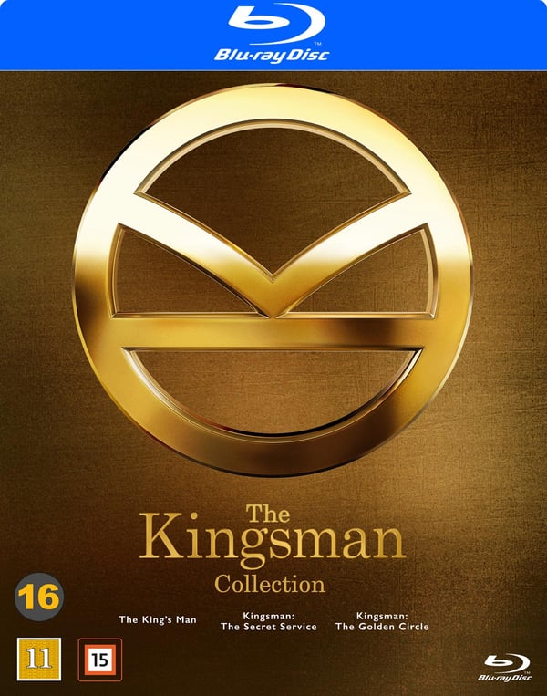 The Kingsman 1-3 (3 Blu-ray)