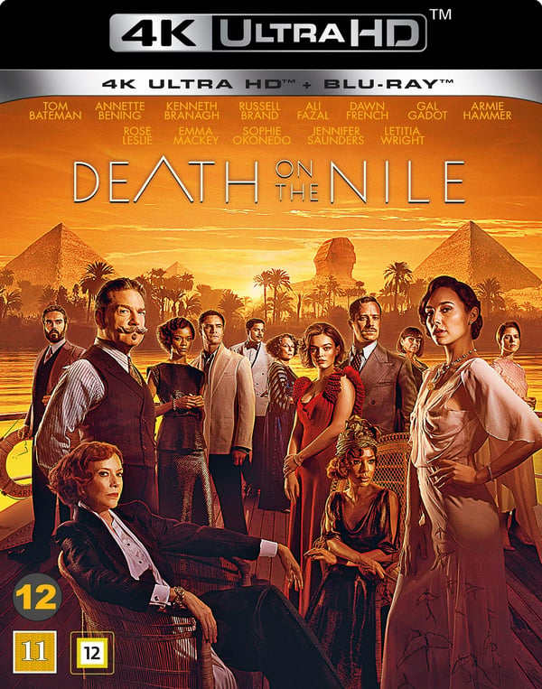 Döden på Nilen (2022) / Death on the Nile (4K UHD + Blu-ray)