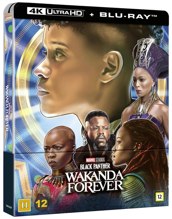 Black Panther 2 - Wakanda forever (4K UHD + Blu-ray / Limited Steelbook)
