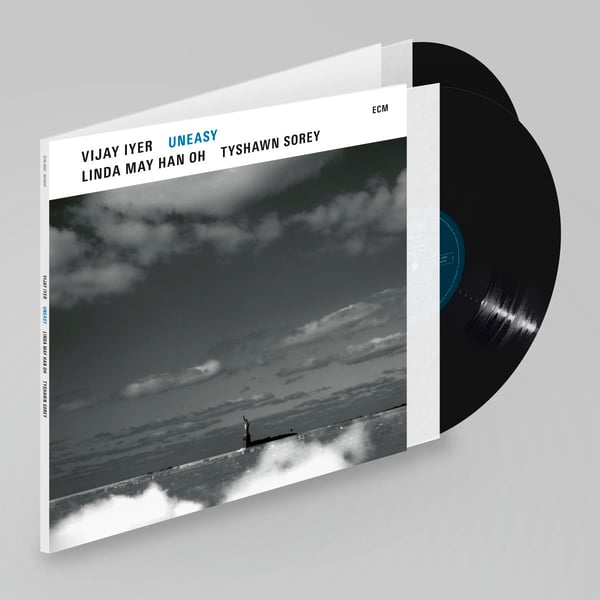 Iyer Vijay/Linda May Han Oh/T Sorey: Uneasy (2 vinyyli-LP)