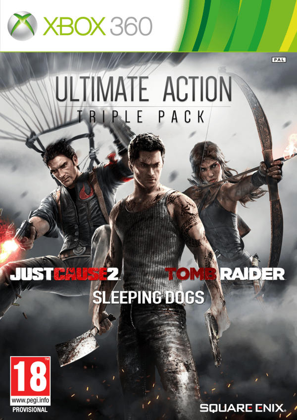 Just Cause 2, Sleeping Dogs & Tomb Raider Bundle (X360)