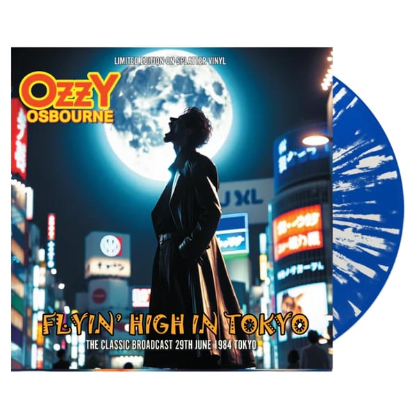 Osbourne Ozzy: Flying high in Tokyo (Splatter) (Vinyylilevy)