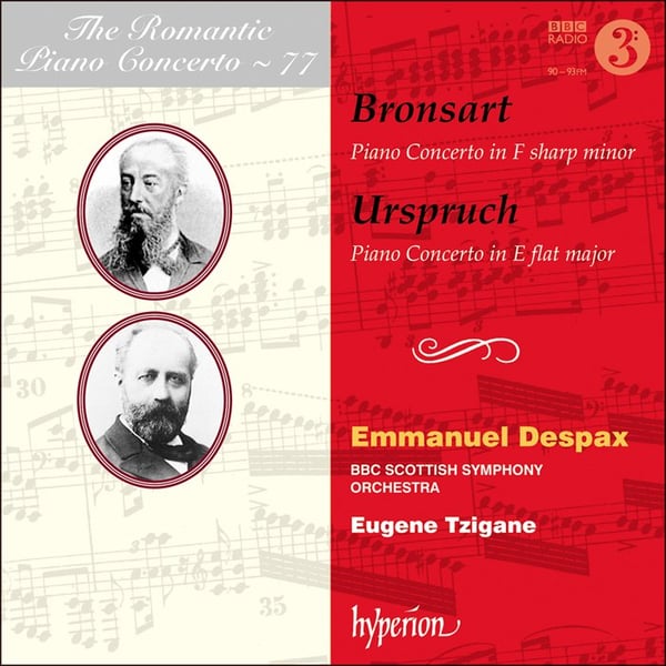 Bronsart / Urspruch: Romantic Piano Concertos (CD)