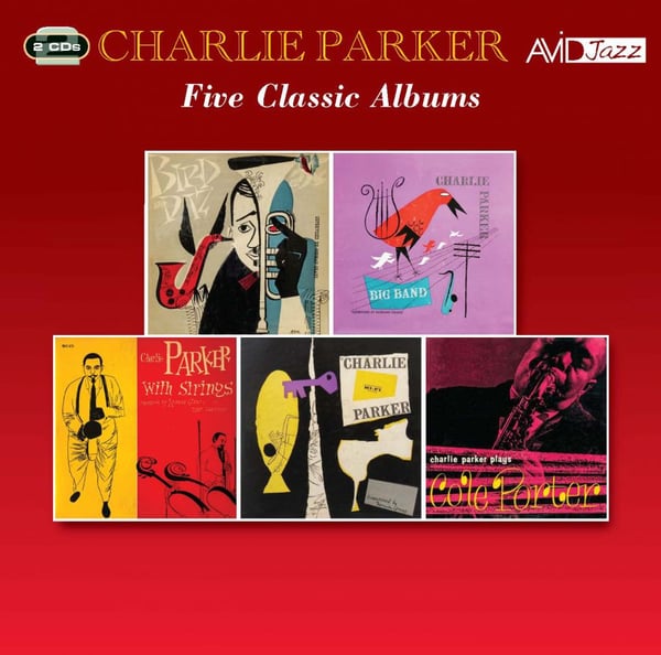 Parker Charlie: Viisi klassikkoalbumia 1949-54 (2 CD)