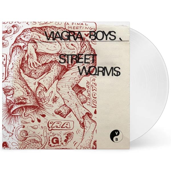 Viagra Boys: Street worms (Läpinäkyvä) (Vinyyli LP)
