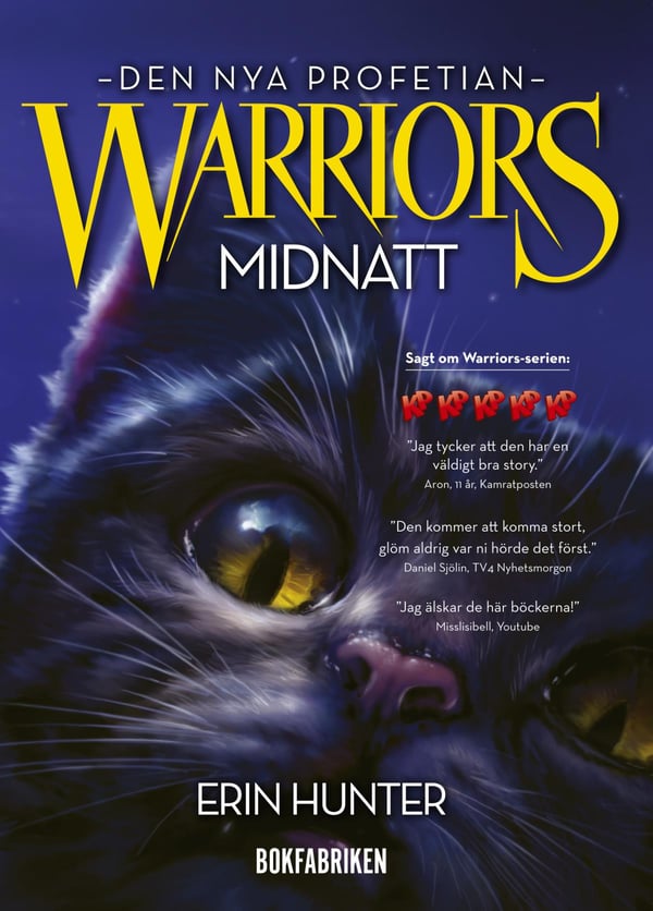 Warriors 2. Midnatt (Bok / Kartonnage)
