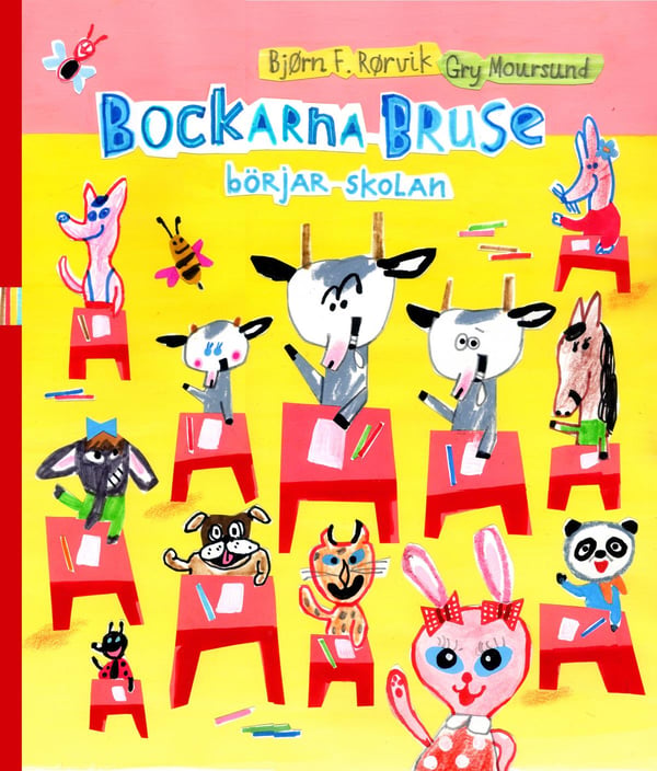 Kolme pukkia Bruse aloittaa koulun (Kirja / Sidottu)