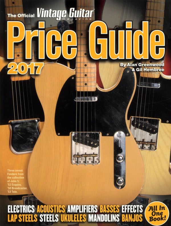 Official Vintage Guitar Magazine Price Guide 2017 (Kirja / Nidottu)