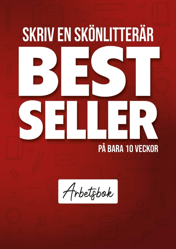 Kirjoita kaunokirjallinen bestseller vain 10 viikossa - Työkirja Punainen (Kirja / Kovakantinen)