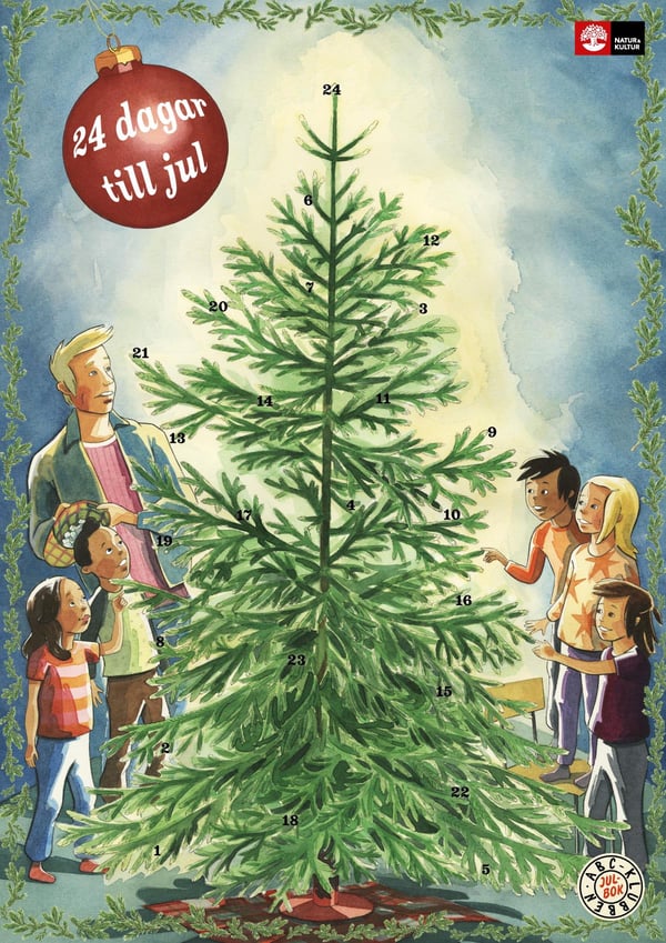 Abc-Klubben Joulukalenteri, 24 Päivää Jouluun (Kirja / Muu)