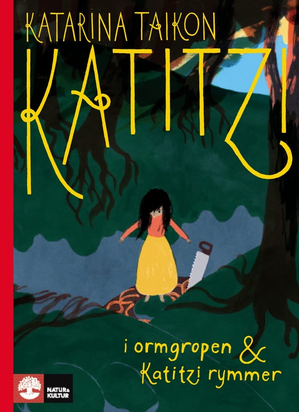 Katitzi käärmekuopassa; Katitzi karkaa (Kirja / Puolipallosidos)