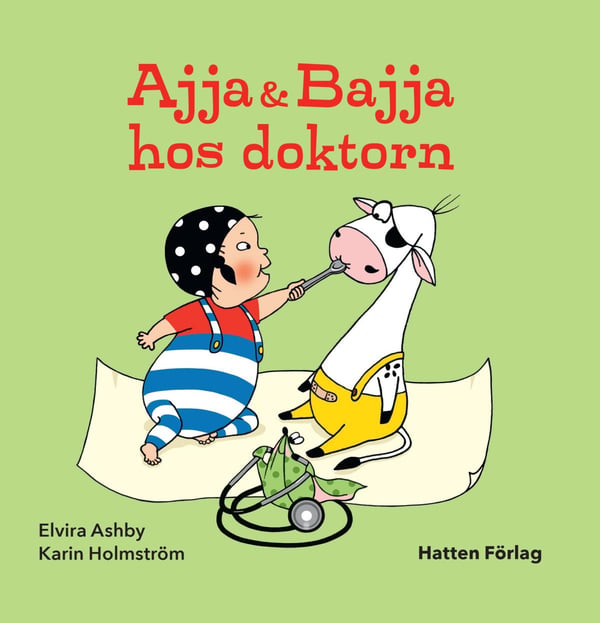 Ajja & Bajja Hos Doktorn (Bok / Inbunden)