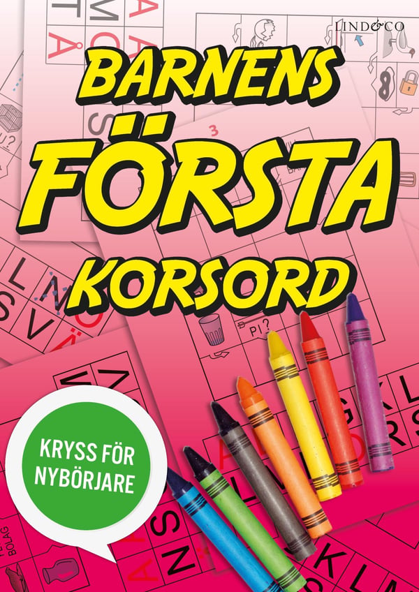 Barnens Första Korsord (Bok / Häftad)