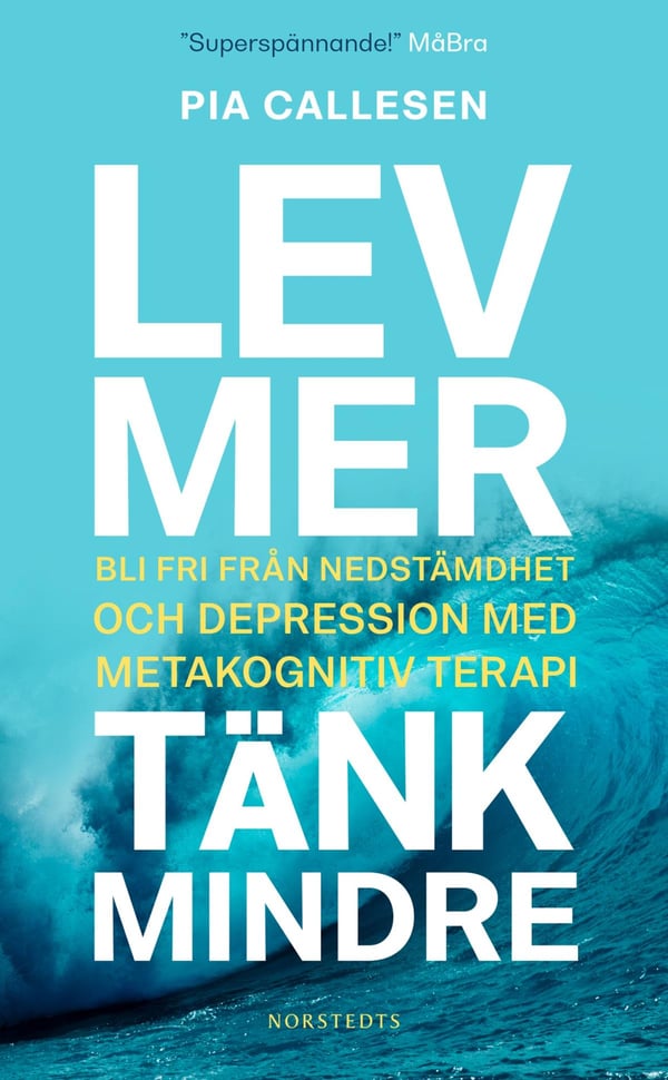 Lev Mer, Tänk Mindre - Bli Fri Från Nedstämdhet Och Depression Med Metakognitiv Terapi (Bok / Pocket)