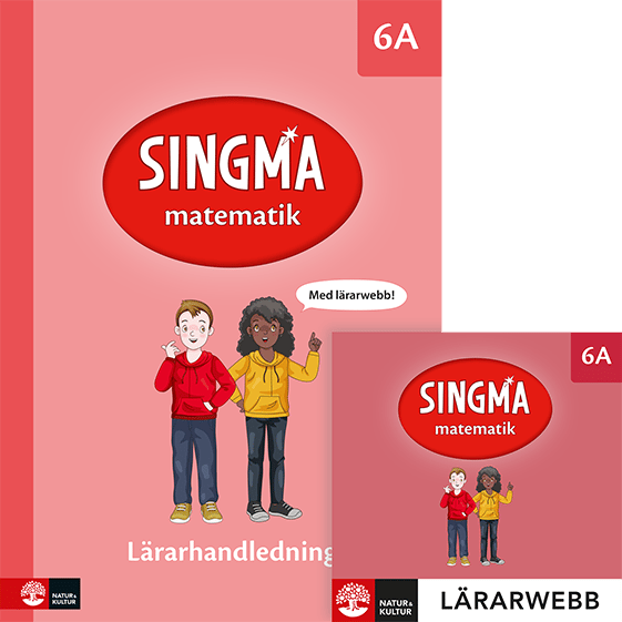 Singma Matematik 6a Lärarhandledning Med Lärarwebb 12 Mån (Bok / Spiral)