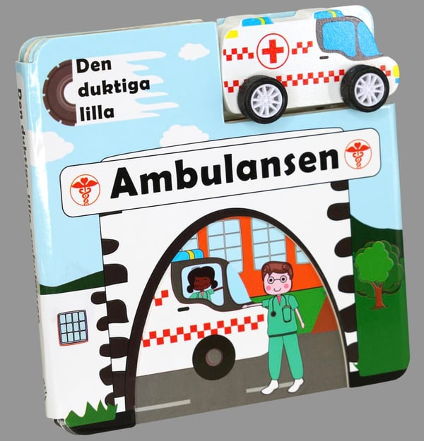 Pieni Ahkera Ambulanssi (Kirja / Lautakirja)