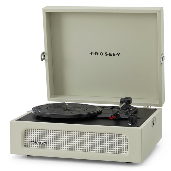 Crosley Voyager Bærbar / Dune (Hvid/Sand)