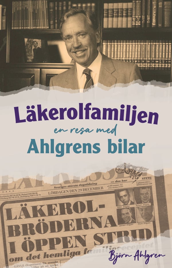 Läkerol-perhe – Matka Ahlgrenin autojen kanssa (kirja / sidottu)