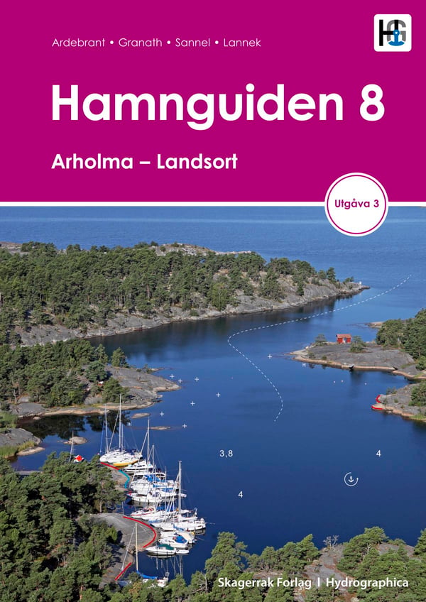 Hamnguiden 8. Arholma - Landsort (Bok / Spiral)