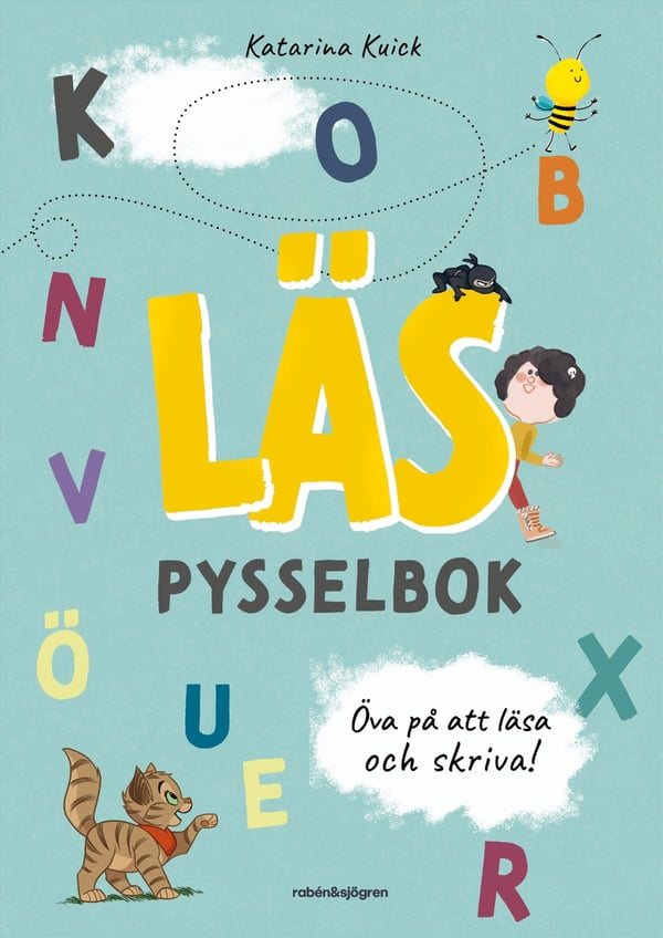 Läs Pysselbok - Harjoittele lukemista ja kirjoittamista (Kirja / Nidottu)
