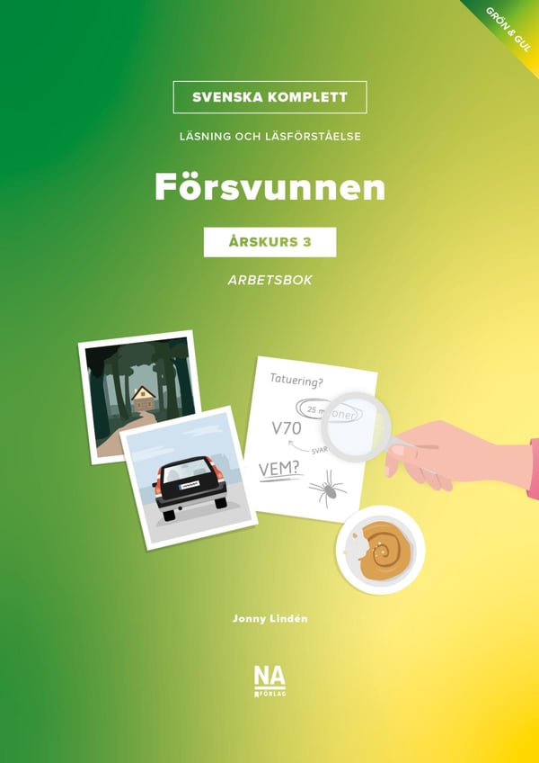 Svenska Komplett - Lukeminen ja luetun ymmärtäminen luokka 3 - Kadonnut työkirja (Kirja / Nidottu)