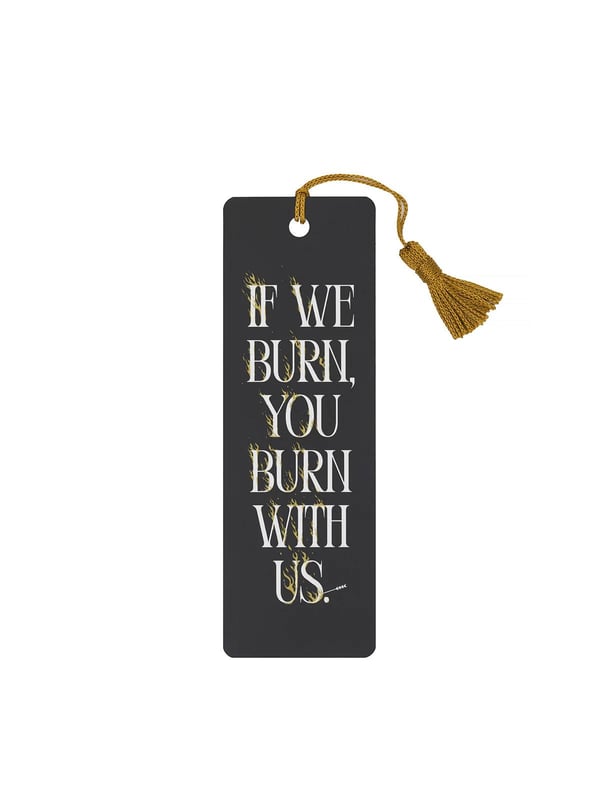 The Hunger Games- You Burn With Us Bookmark (Bok / Övrigt)