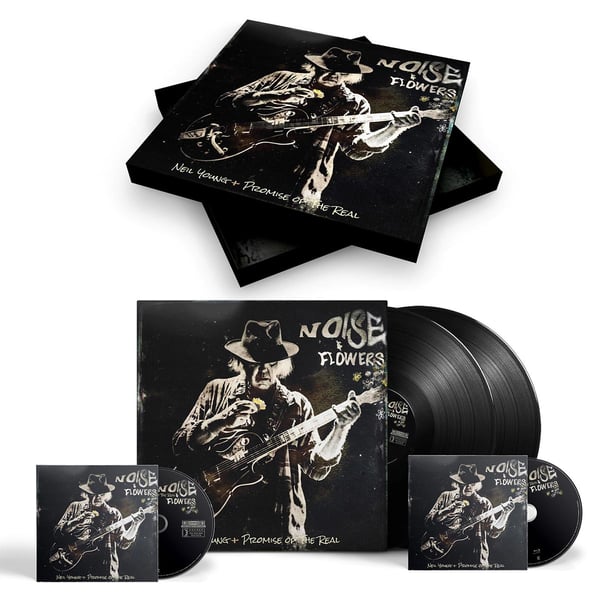 Young Neil + P.O.T.R.: Noise & flowers (2 vinyyli-LP:tä + CD + Blu-ray)