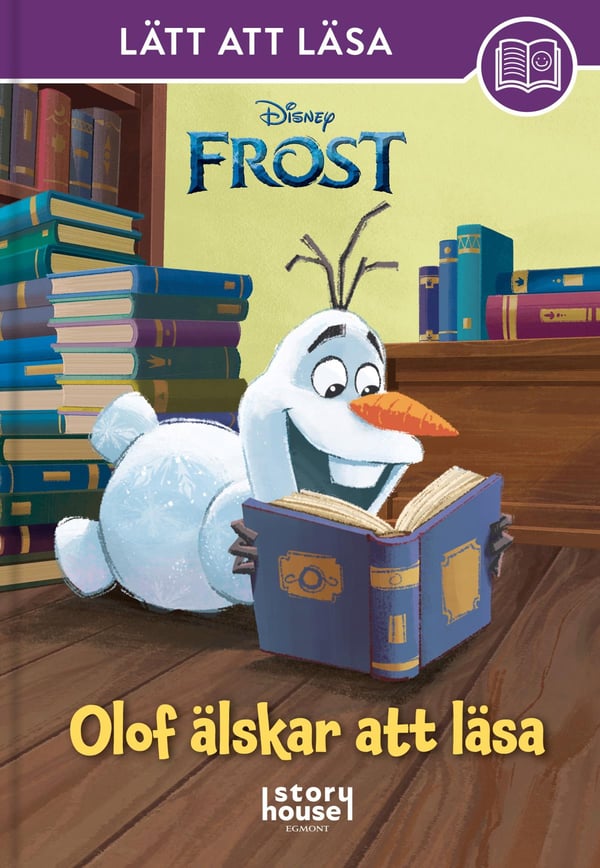 Frozen. Olaf rakastaa lukemista (Kirja / Kovakantinen)