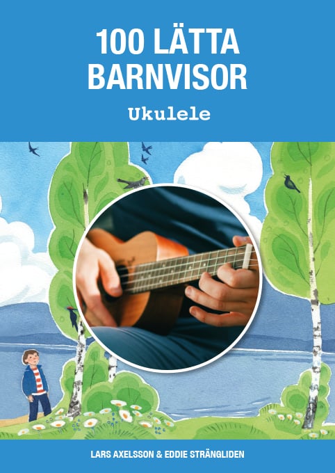 100 Lätta Barnvisor Ukulele (Bok / Häftad)