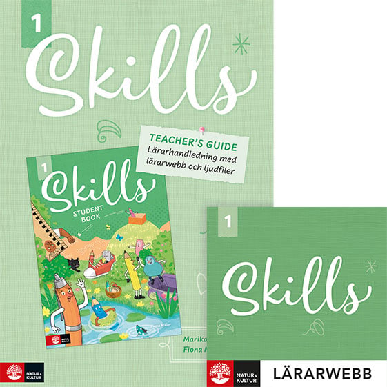 Skills Åk 1 Opettajan opas opettajan verkkosivustolla 12 kk (Kirja / Spiraali) Skills Åk 1 Opettajan opas opettajan verkkosivustolla 12 kk (Kirja / Spiraali)