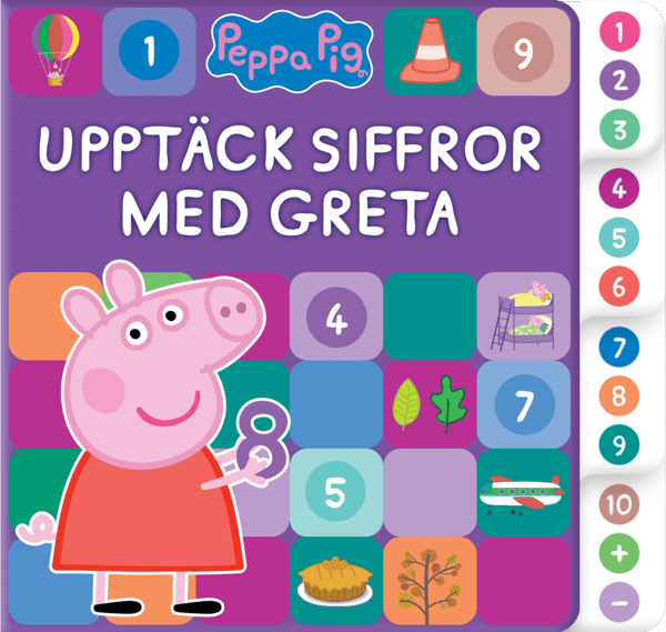 Tutustu numeroihin Peppa Possun kanssa (Kirja / Pahvikirja)