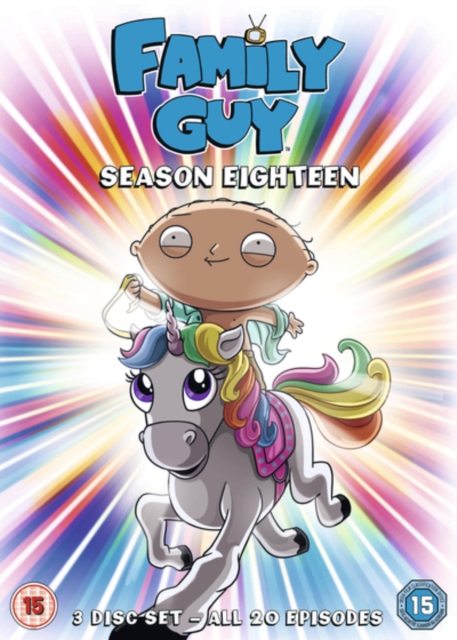 Family Guy: Kausi kahdeksantoista (3 DVD)