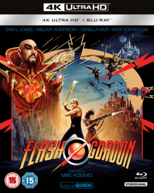 Flash Gordon 40th vuosipäivä (4K UHD + 2 Blu-ray)