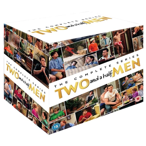 Two and a Half Men: Komplet serie (39 DVD)