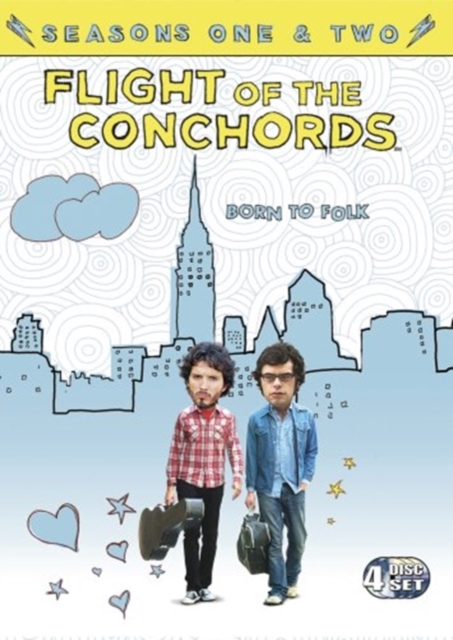 Flight of the Conchords: Kausi 1 ja 2 (4 DVD)