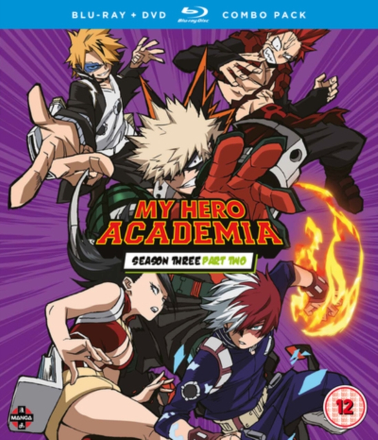 My Hero Academia: Kolmas tuotantokausi, osa kaksi (4 Blu-ray + DVD)
