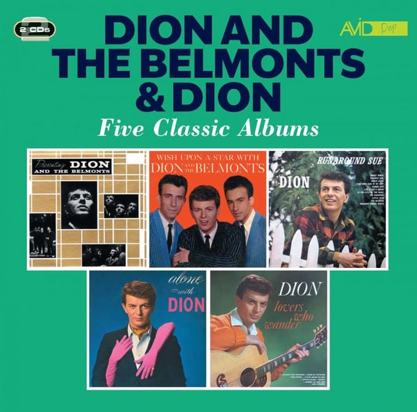 Dion & The Belmonts: Fem klassiske album 1959-62 (2 CD)