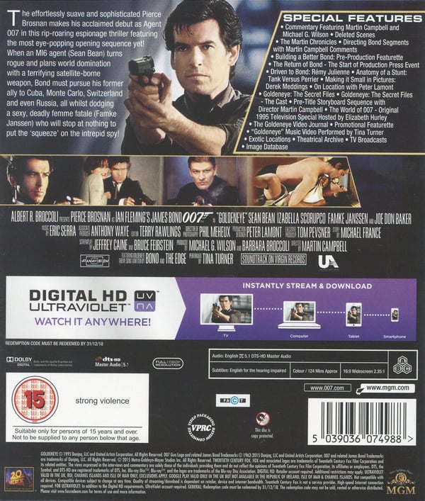 James Bond: GoldenEye (Blu-ray)