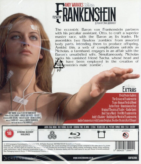 Andy Warhols Frankenstein (Blu-ray)