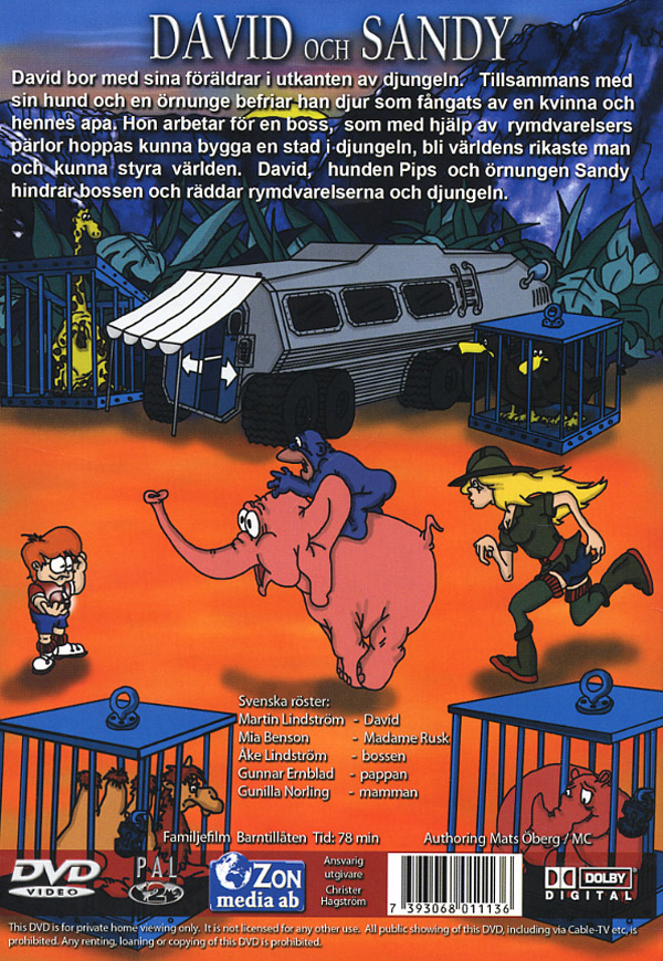 David och Sandy (DVD)