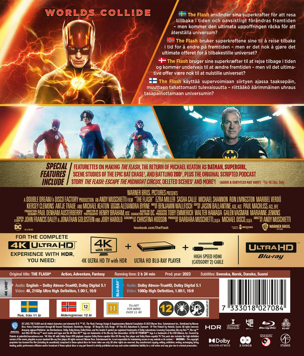 The Flash (4K UHD + Blu-ray)
