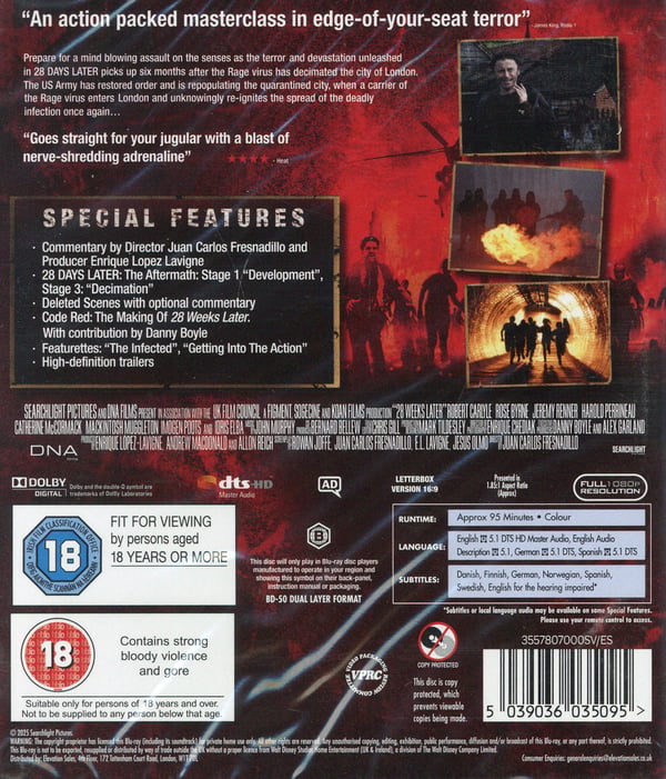 28 viikkoa myöhemmin (Blu-ray)